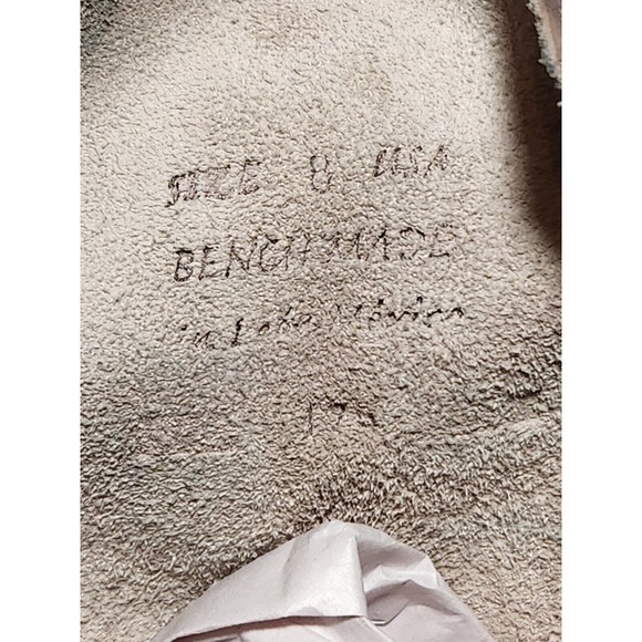 Bed Stu Tall Boot Size 8 Women's Knee High Brown Distressed Leather Bench Made - Picture 10 of 11